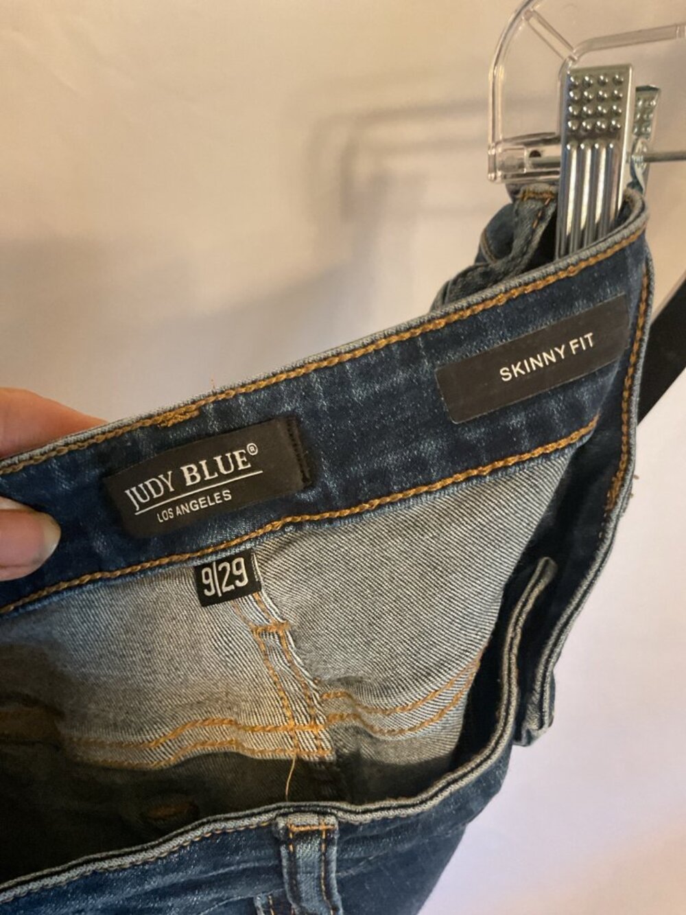 Judy Blue Skinny Fit Button Fly Stretch Jeans 9/29 - Picture 4 of 6
